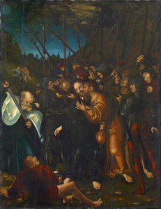 Die Verhaftung Christi von Lucas the Elder Cranach