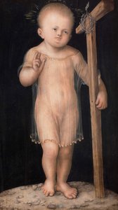 Das segnende Jesuskind von Lucas the Elder Cranach