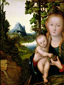 Madonna mit Kind von Lucas the Elder Cranach
