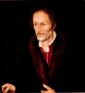 Porträt von Philipp Melanchton von Lucas the Elder Cranach
