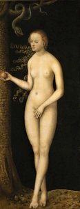 Renaissance: Der Sündenfall: Eva von Lucas the Elder Cranach
