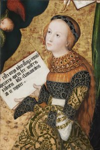 Heilige Christina von Lucas the Elder Cranach