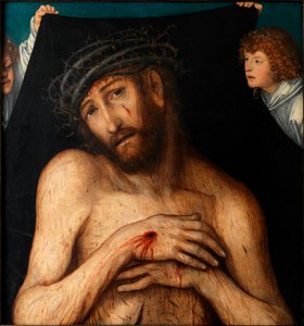 Der Schmerzensmann, von Lucas Cranach dem Älteren