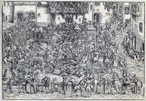 Turnier von Lucas the Elder Cranach