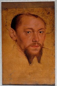 Porträt von Moritz von Sachsen (Pastellzeichnung von Lucas Cranach dem Jüngeren) von Lucas the Younger Cranach