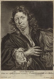 Porträt von Lucas Franchoys dem Jüngeren von Lucas the Younger Franchoys