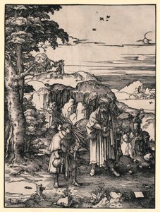 Abrahams Opfer von Lucas van Leyden