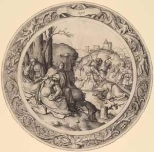 Christus trägt das Kreuz von Lucas van Leyden