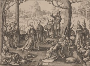 Tanz der Magdalena von Lucas van Leyden