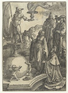 Der Götzendienst Salomos von Lucas van Leyden