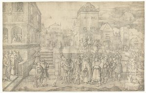 Der große Ecce Homo von Lucas van Leyden