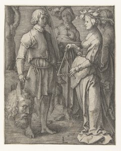 Der Triumph Davids von Lucas van Leyden