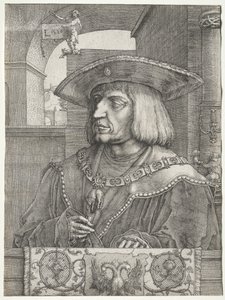 Kaiser Maximilian I. von Lucas van Leyden
