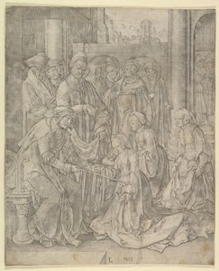 Esther vor Ahasverus, 1518
