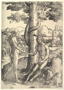 Der Sündenfall, Adam und Eva, ca. 1514