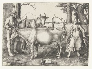 Das Milchmädchen von Lucas van Leyden