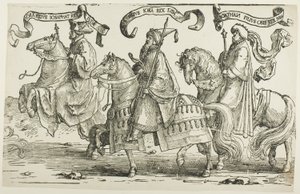 Jehoram, Uzziah, Jotham, Tafel drei, aus Die zwölf Könige Israels