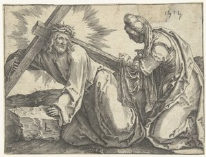 Kreuztragung von Lucas van Leyden