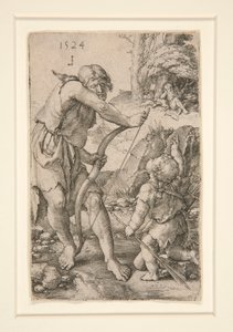 Lamech und Kain von Lucas van Leyden