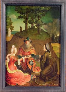 Lots Töchter geben ihrem Vater Wein zu trinken, ca. 1508-15