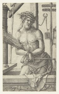 Mann der Schmerzen von Lucas van Leyden
