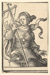 Phrygische Sibylle, aus der Serie der Sibyllen, ca. 1530