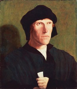 Porträt eines 38-jährigen Mannes, ca. 1521, von Lucas van Leyden (1494 ca. 1533) von Lucas van Leyden