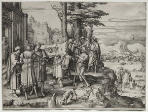 Die Rückkehr des verlorenen Sohnes von Lucas van Leyden