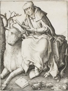 Heiliger Lukas, ca. 1508 von Lucas van Leyden