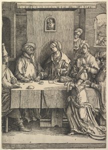 Salome mit dem Haupt Johannes des Täufers von Lucas van Leyden