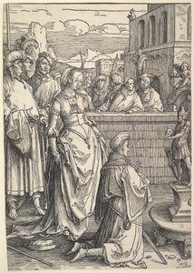 Salomo betet ein Idol an, ca. 1514