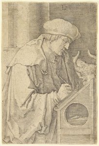 Der heilige Lukas von Lucas van Leyden