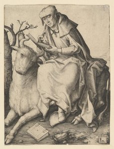St. Lukas, ca. 1508 von Lucas van Leyden