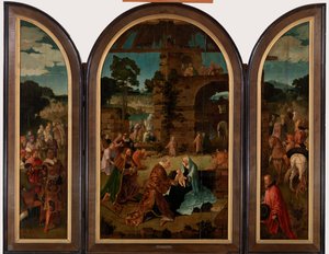 Die Anbetung der Könige Triptychon, ca. 1510
