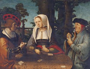 Die Kartenspieler von Lucas van Leyden