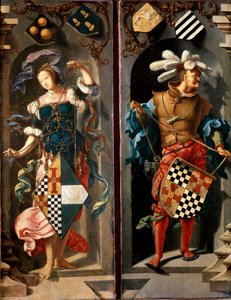 Die Heilung des Blinden von Jericho, Seitenpaneel, 1531