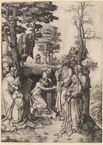 Die Auferweckung des Lazarus von Lucas van Leyden