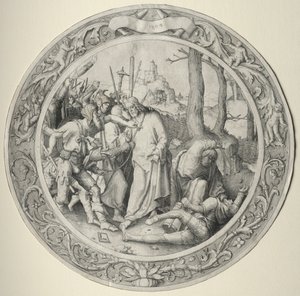 Die Runde Passion: Der Verrat Christi, 1509 von Lucas van Leyden