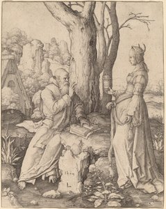 Die Versuchung des heiligen Antonius von Lucas van Leyden