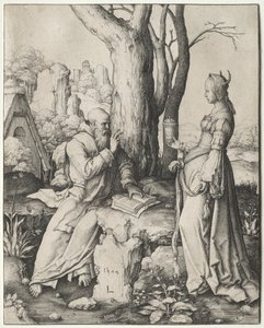 Die Versuchung des heiligen Antonius von Lucas van Leyden