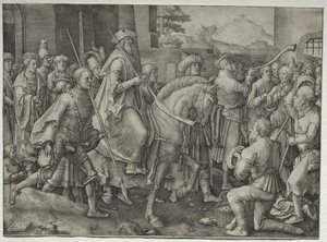Der Triumph Mordechais von Lucas van Leyden