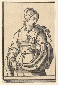 Tiburtinische Sibylle, aus der Serie der Sibyllen, ca. 1530