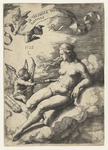 Venus und Cupido von Lucas van Leyden