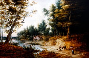 Eine bewaldete Landschaft