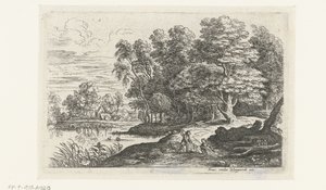 Landschaft mit zwei Hirtenjungen