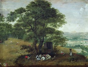 Die Ernte von Lucas van Valckenborch