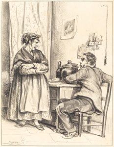 Häuslicher Streit von Lucien