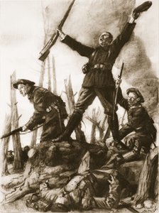 Am Gipfel des Hartmannswillerkopfs