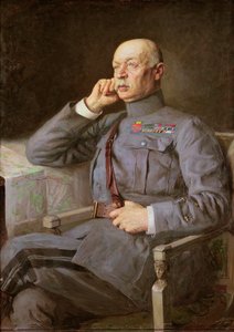 Porträt des französischen Marschalls Fayolle Emile von Lucien Hector Jonas