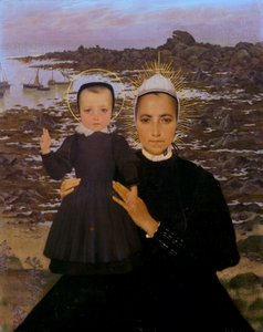 Unsere Liebe Frau von Penmarch von Lucien Levy Dhurmer